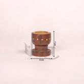 Wooden Dhoop Stand Small
