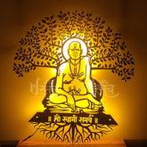 Vatavruksha Swami Samarth LED Metal Wall Decor
