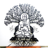 Vatavruksha Swami Samarth LED Metal Wall Decor