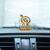 Murugan Swami Car Dashboard with Text