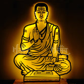 Basweshwar Maharaj LED Metal Wall Decor