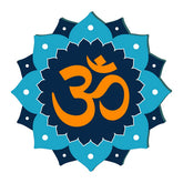 Colorful 3D Wooden OM Wall Decor