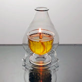 Akhand Diya with Glass Cover (24 Hrs)