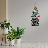 Gautam Buddha Wooden Wall Hanging