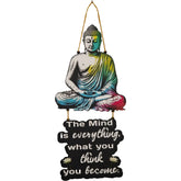 Gautam Buddha Wooden Wall Hanging