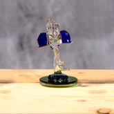 Glass Ganesh Idol Transparent