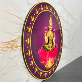 Lakshmi Goddess Wooden Wall Decor