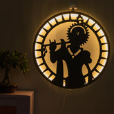 Krishna LED Wall Decor Light-Large
