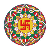 Swastik Mandala Art Wall Decor