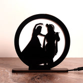 Radha Krishna Table Lamp