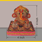 Ganesha with Riddhi Siddhi