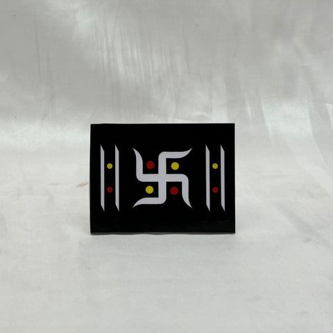 Swastika Chaitrangan Rangoli Designs