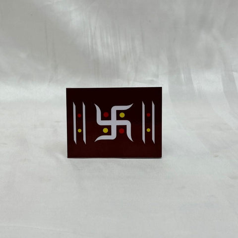 Swastika Chaitrangan Rangoli Designs