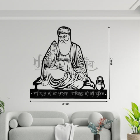 Gurunanak LED Metal Wall Decor