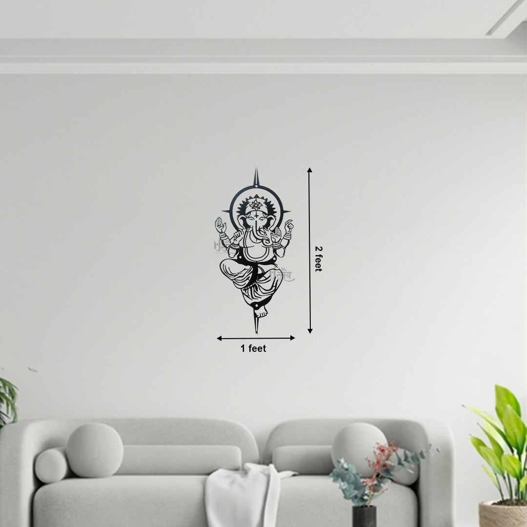 Ganesh LED Metal Wall Decor