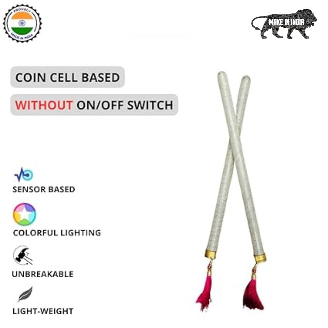 LED Dandiya Sticks with Sensors