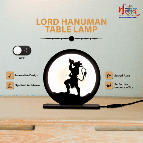 Lord Hanuman Table Lamp