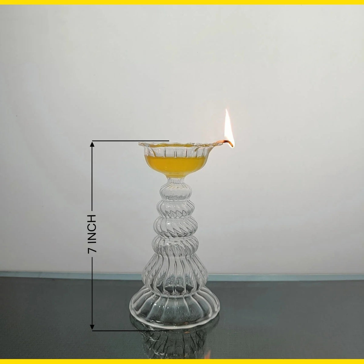 Pooja Lavanya Samai ( 7 inch) Lamp