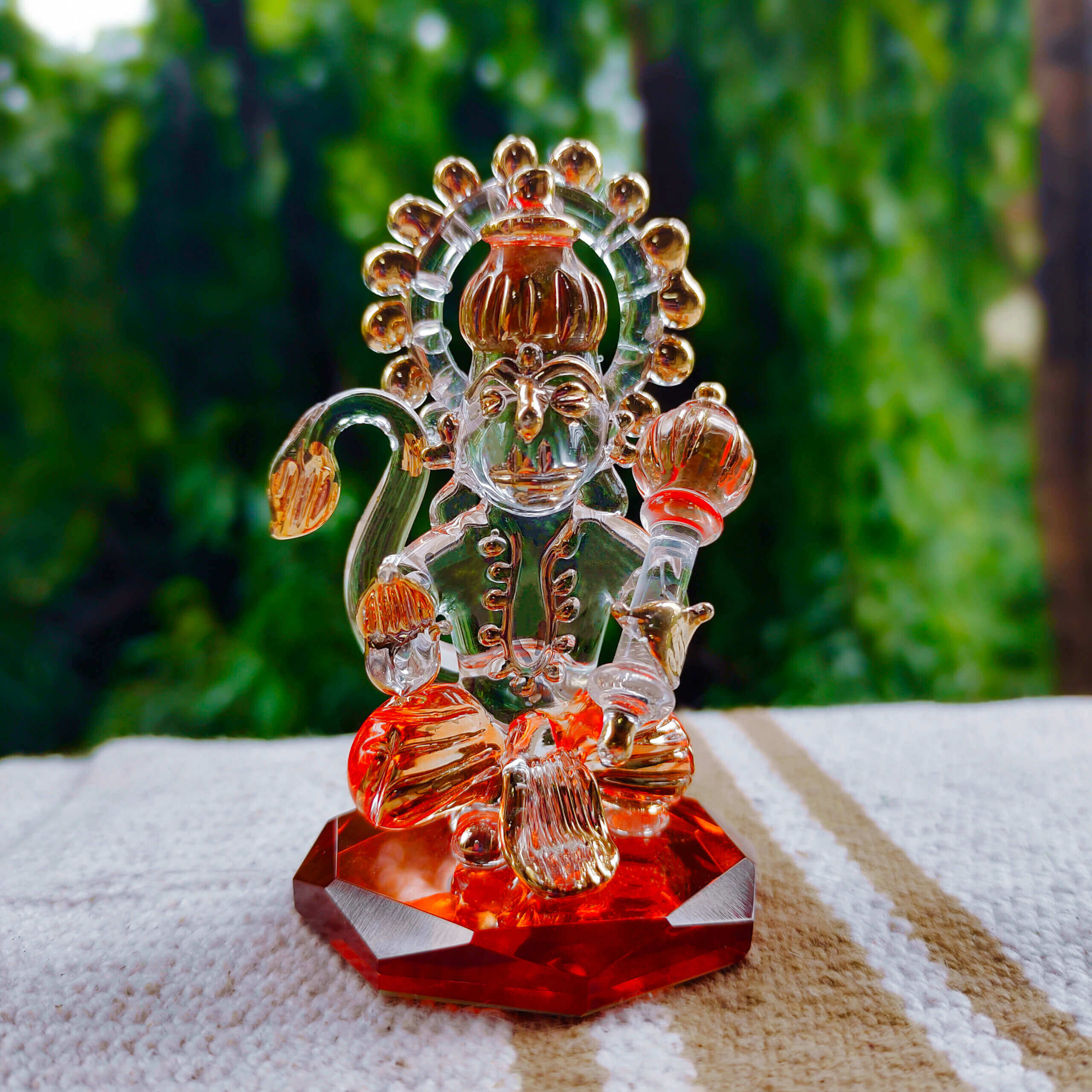 Glass Hanuman